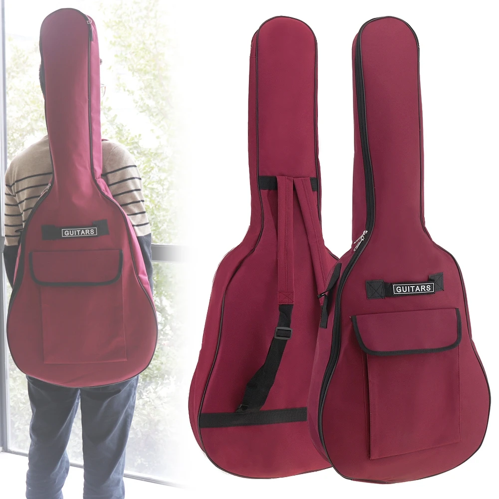 40/41 дюймовый чехол для гитары из ткани Оксфорд Gig Bag мягкий хлопковый