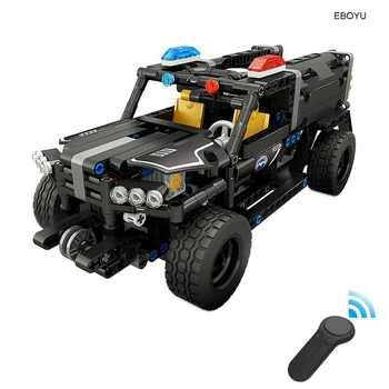 

EBOYU 13006 DIY RC Truck 431PCS DIY Special Car 2.4G Remote Control Building Block Car Toy