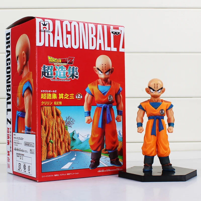

11cm Dragon Ball Z Krillin Kuririn PVC Action Figure DBZ Collection Toy Doll With Base
