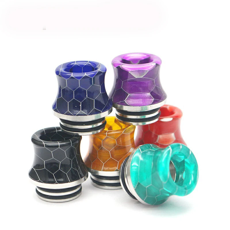 

10PCS 810 Drip Tip Resin Drip Tip Suit For Vaporesso LUXE S with SKRR-S Tank ETC Accessories