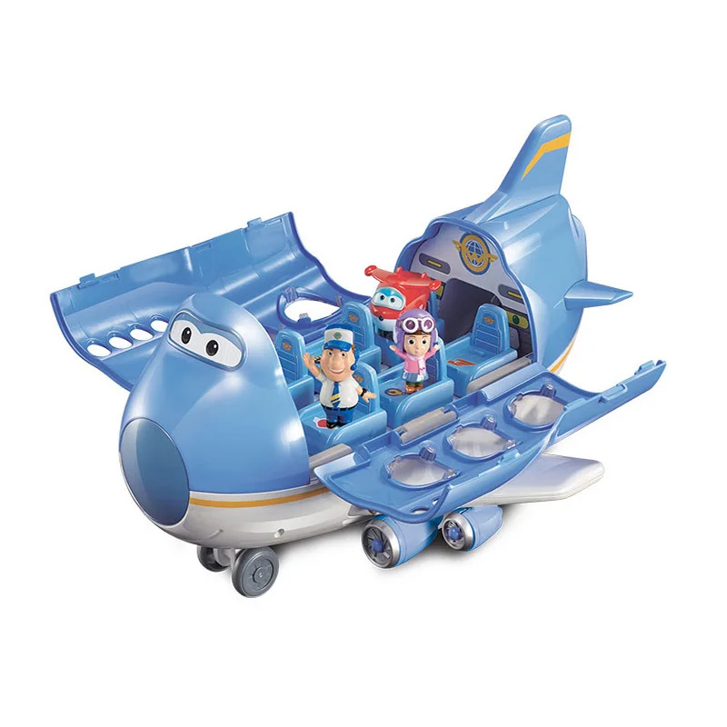 

2018 High Quality Super Wings Aircraft Scene Centre with Planes Action Figures Transformation Toys For child Aniversario Gift