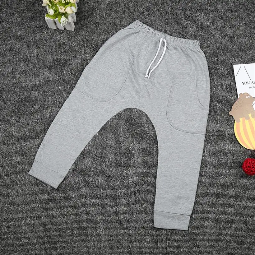 

Hot Sale New 2018 children pants, harem pants kids new style fashion cotton boy girl pants baby harem pants 1-8 year