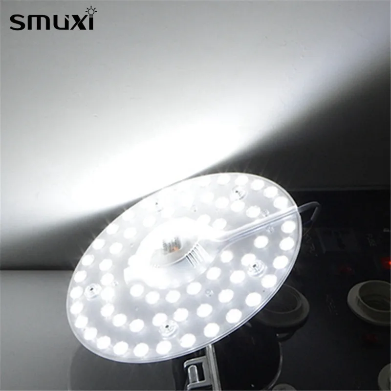 Mrosaa Ceiling Light 18W 24W LED Sound Control & Sensor Panel Module Round Lamp Board AC220V Indoor Lighting | Освещение