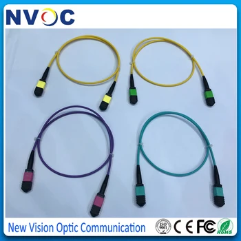 

MM,12cores,8M OM4 MPO Female to Female Fiber Optic Patch Cord Trunk Cable,B Type,LSZH,3.0mm Mini Round Cable,Elite Loss