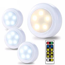 Беспроводной шкаф освещение датчик касания с регулируемой яркостью Светодиодная лампа; аккумулятор точечные светильники стены лестницы под близким гардеробом кухня ночник