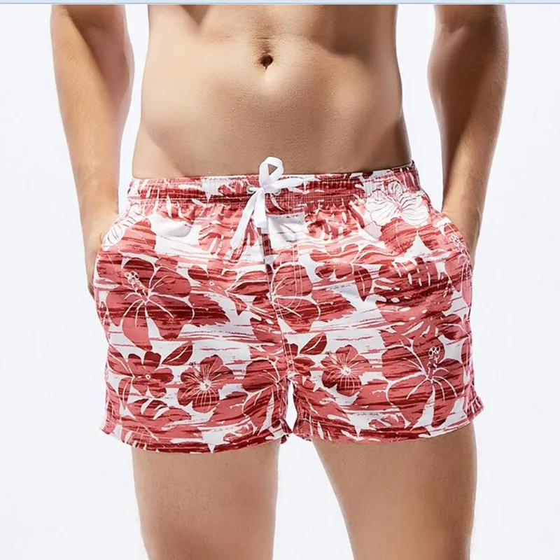 Buy New SEOBEAN men's Beach Shorts print spotrs shorts