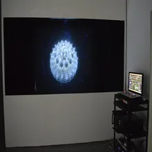 HOHOFILM 1,52x5 м черный голографический обратный проекционный дисплей фильм экран пленка 60 ''x 196,8'' высокое качество