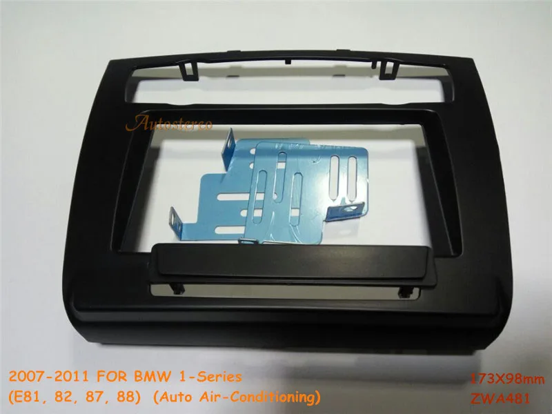 2 Din Автомобильная Радио панель для BMW 1-Series(E81, 82,87, 88) 2007-2011 Авто кондиционер DVD панель аудио рамка dash монтажный комплект