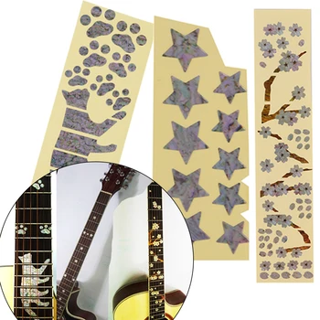 

1pc Electric Acoustic Guitar Sticker Inlay Fretboard Markers Decal Guitarra Stickers Instrument Accessories
