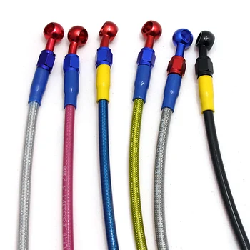 

400mm~2200mm quad atv rear brake tube m10 accessories 110cc 125cc 150cc 200cc 250cc 300cc brake cable hose dirt pit monkey bike