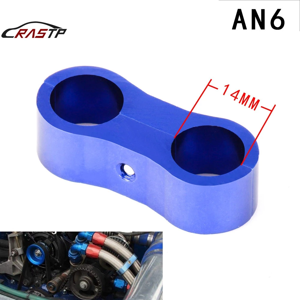 

RASTP-An6 14mm/0.55" Hose Separator Wire Clamp Bracket Cable Fastener Clip Auto Performance Hose Clamp Series RS-HR013-AN6