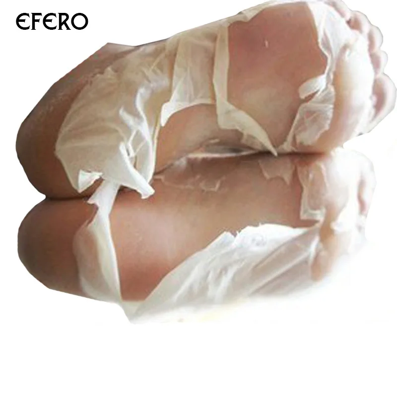 Efero Lavender Essence Foot Mask Detox foot patch Baby Feet Mask Exfoliating Socks for Pedicure Socks Foot Cream for Heels TSLM1