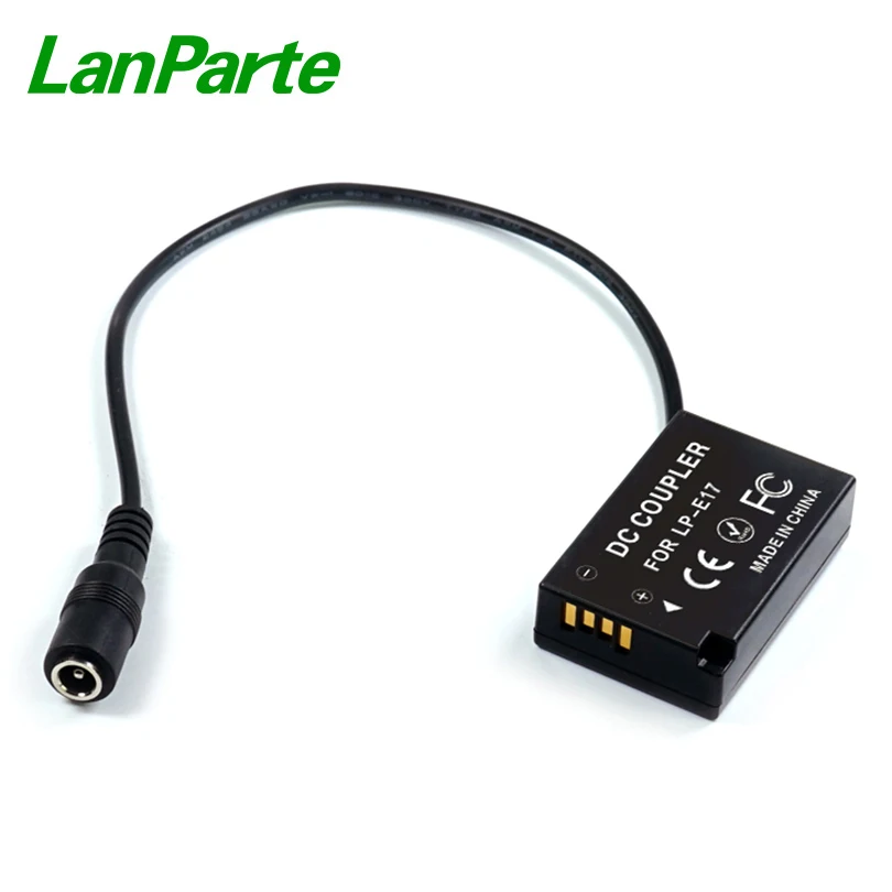 Lanparte E17 Dummy Battery Pack Per Canon Eos Macchina Fotografica Di 760D 750D M3