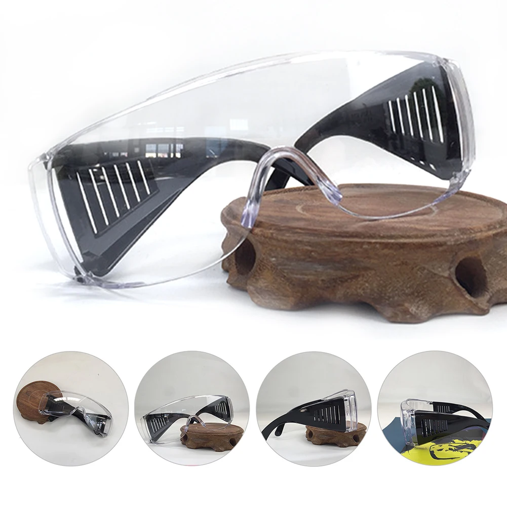 

Shatterproof PC Glasses Multi-Purpose Anti Fogging Fashion Louver-style Protective Anti-Dust Anti Shock Safety Anti-chemical