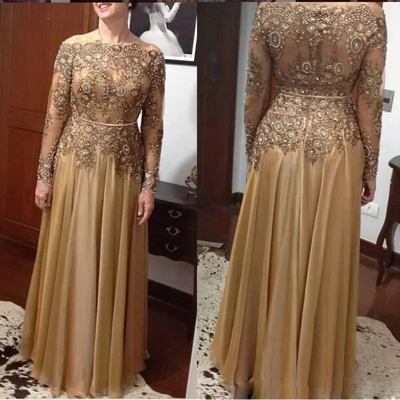 plus size gold dresses for wedding