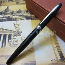 JinHao черная и Серебряная ручка Алмазный Ролик Шариковая ручка Jh158133