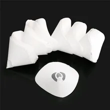 230 шт автомобиля нейлоновая коническая бумага 100 сетчатая краска фильтр Очищающая чашка#1