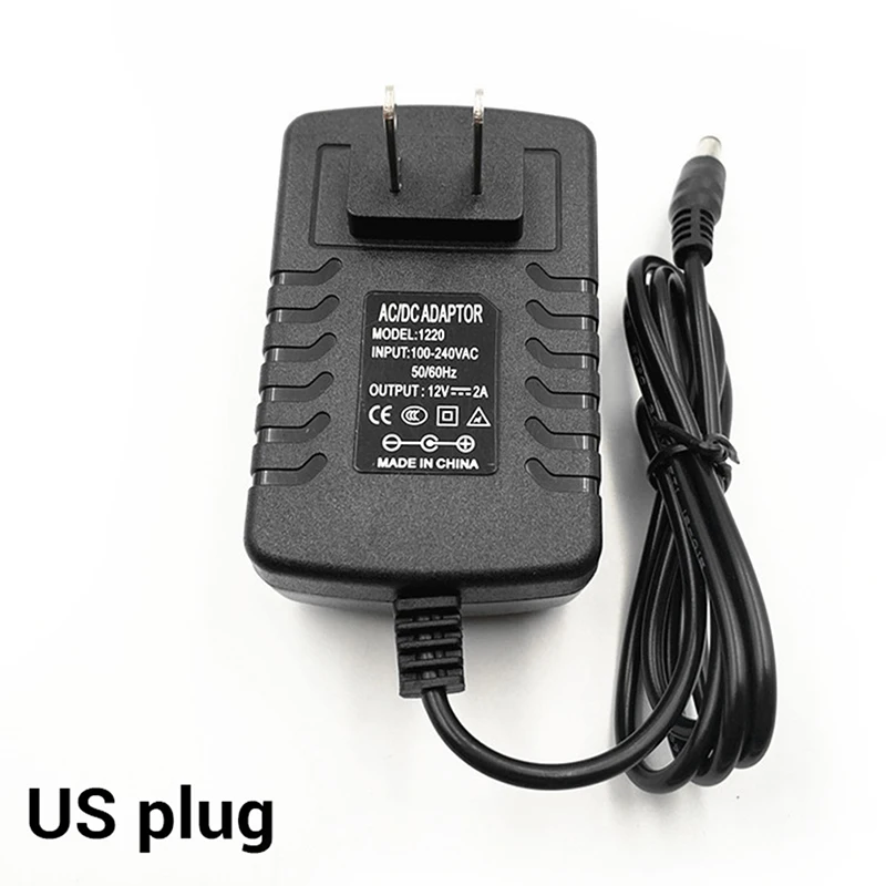 1 шт. AC DC разъем Мощность поставки US/UK/EU Plug 110 В 220 преобразователь 24 1A сервер