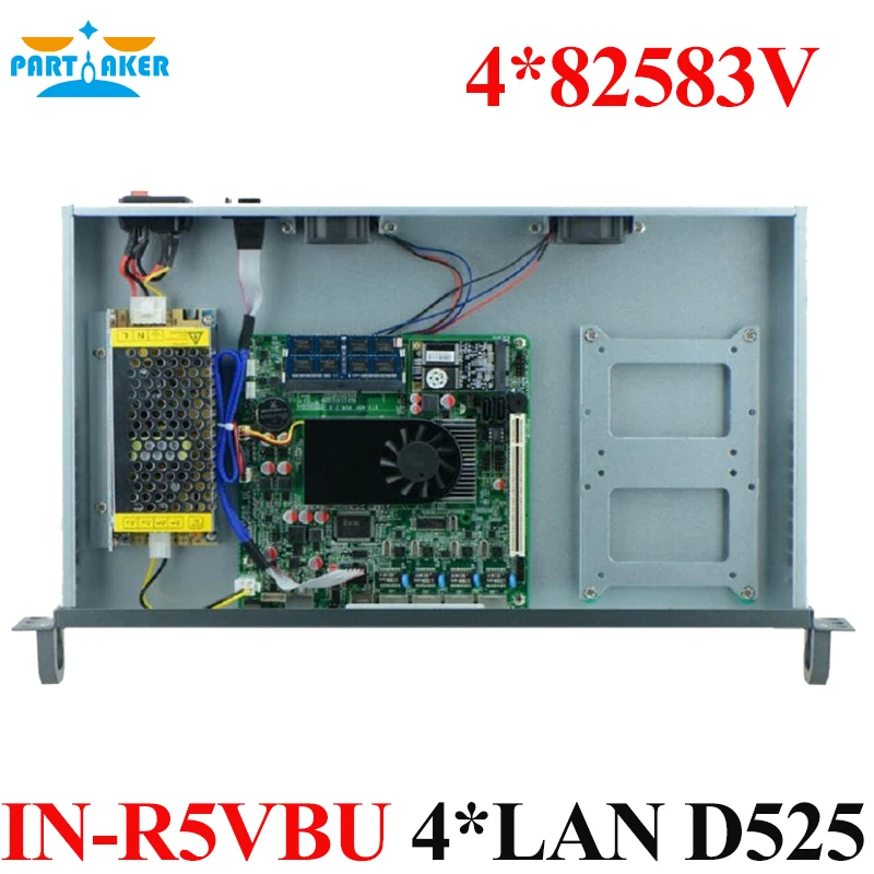 Причастником Pfsense межсетевой экран D525 с 1U типа 4 LAN 2G ram 8G SSD Mikrotik vpn обход|pfsense