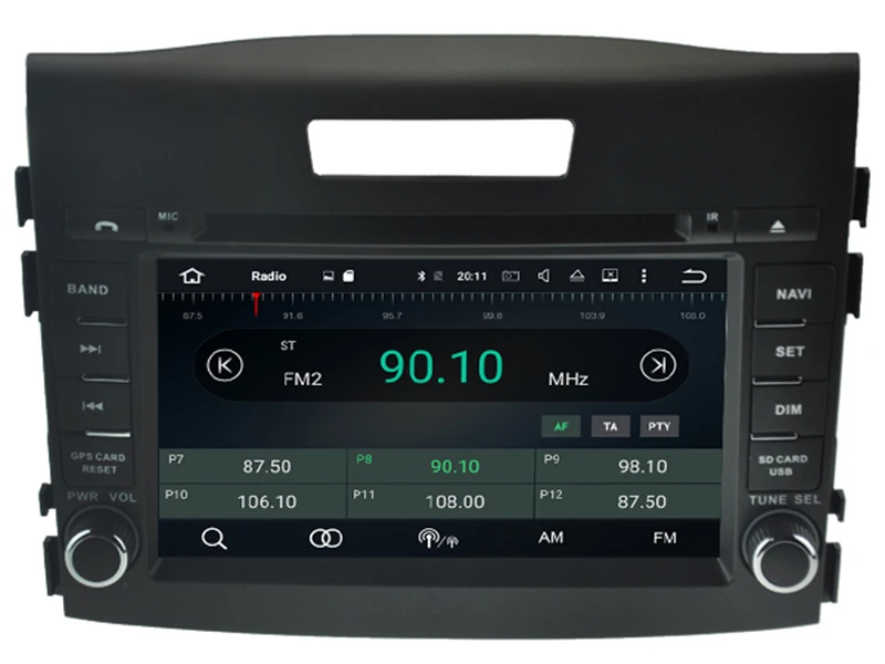Discount 7 inch Android Car DVD Player with TV/BT GPS 3G WIFI DVR Canbus,Audio Radio stereo,Car multimedia headunit for Honda CR-V 2012 2