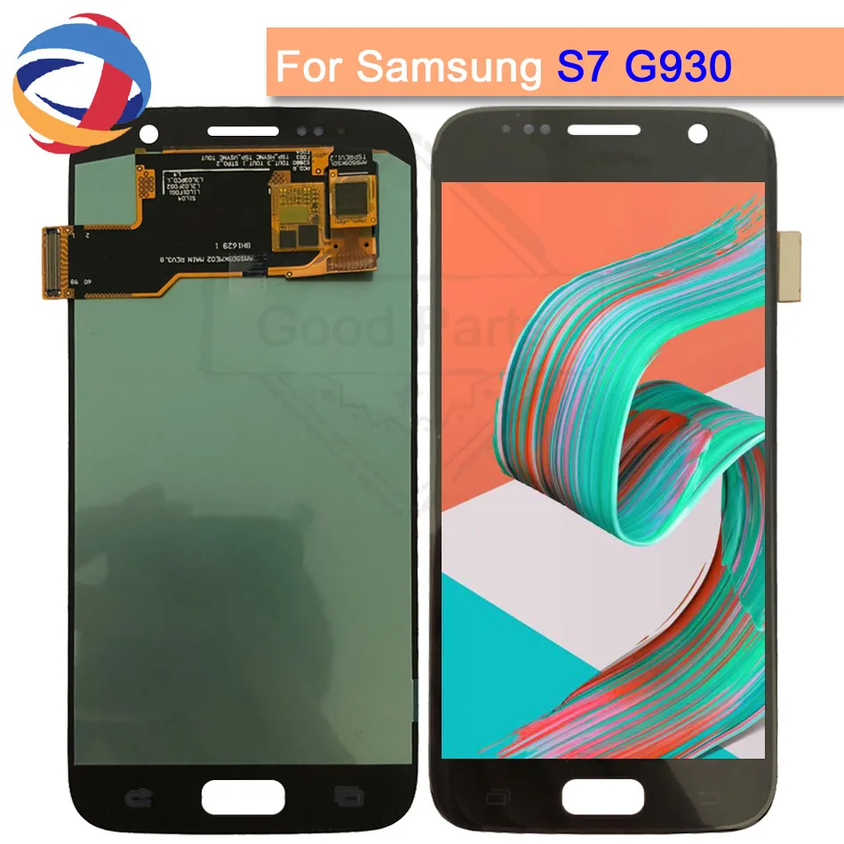 

100% tested For SAMSUNG GALAXY S7 LCD Display Touch Screen G930A G930F G930 Digitizer Assembly Replacement For SAMSUNG S7 LCD