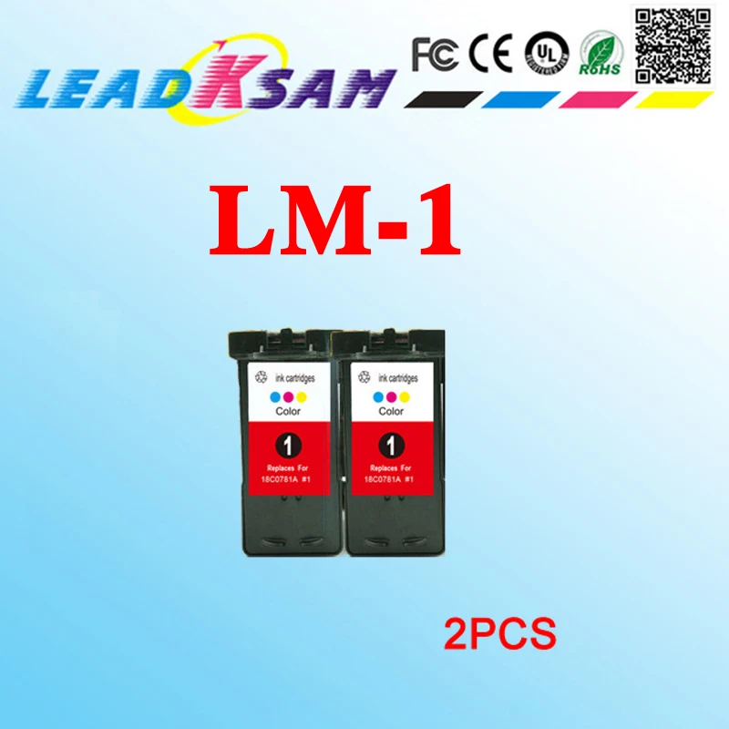 2X чернильный картридж 18C0781 совместимый для Lexmark 1 X2350 X3470 X2470 Z735 Z730|cartridge reset|cartridge