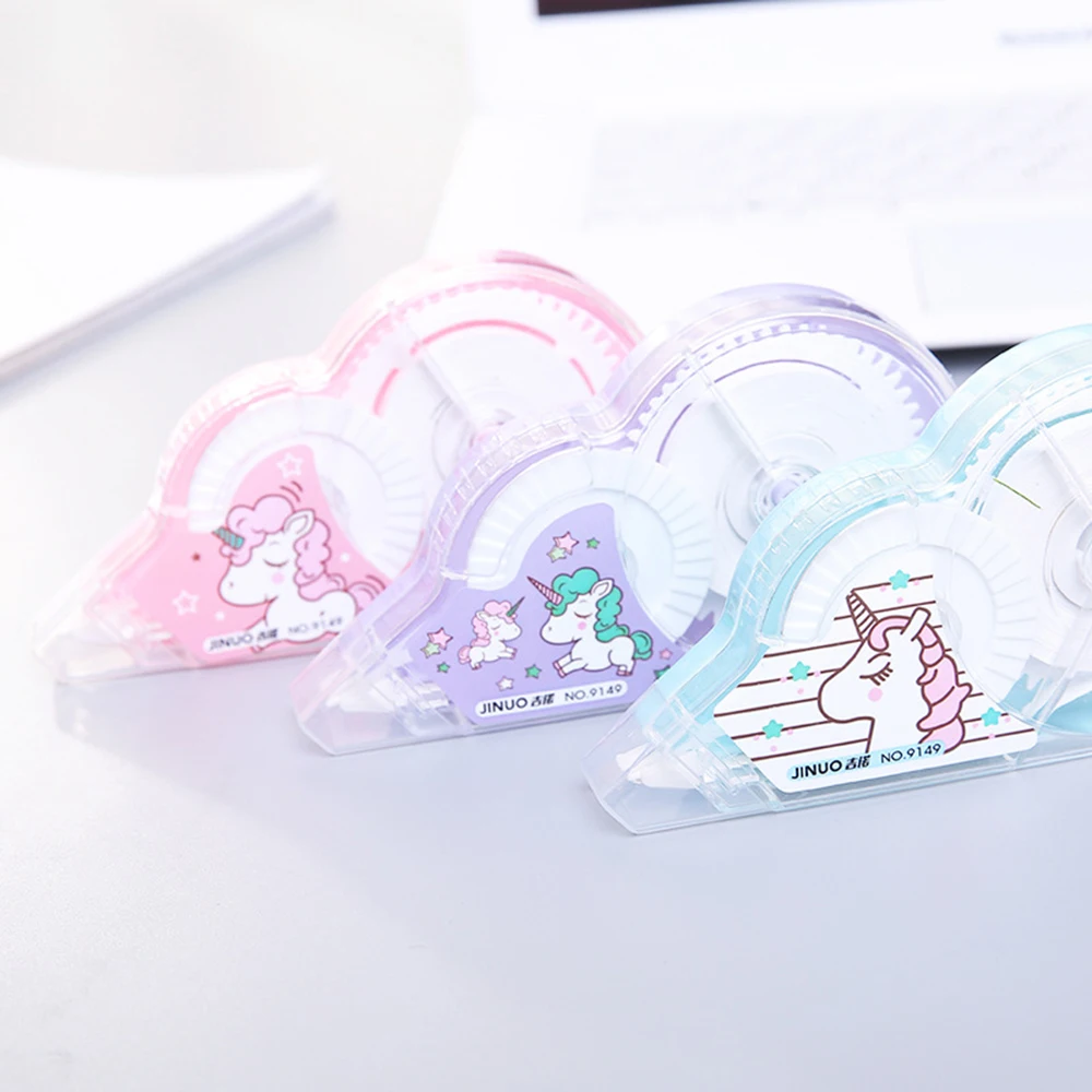 

Unicorn Cartoon Practical Correction Tape Promotional Gift Stationery Student Prize School Office Supply