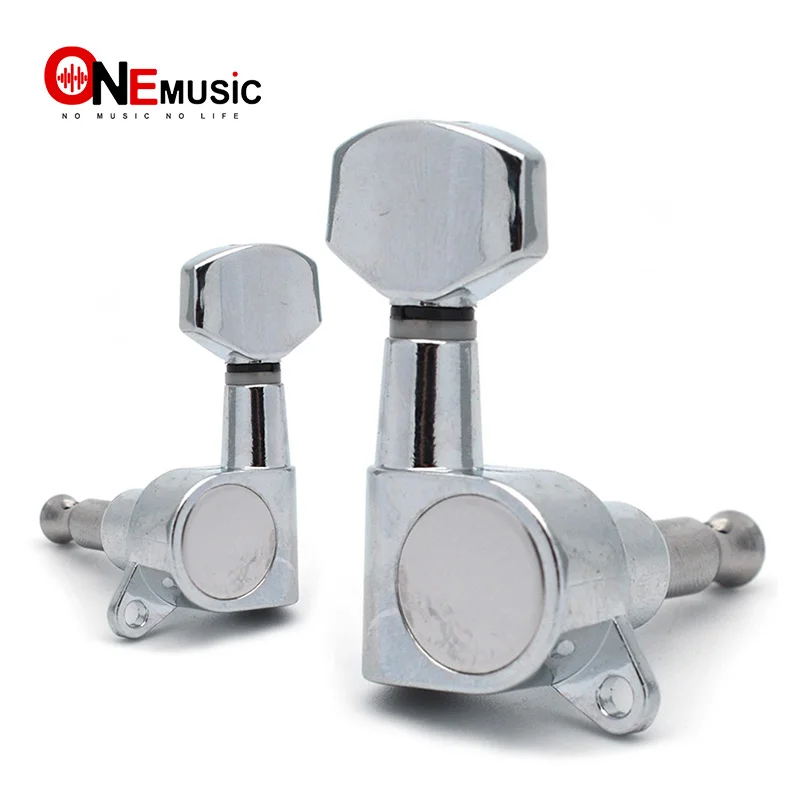 

Right and Left Hand Metal Electric Guitar Tuning Pegs Machine Heads Tuning Keys Chrome