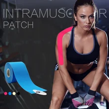 Горячая Профессиональный нарукавник колено хлопок движение высокая вязкость водонепроницаемая лента эластичное движение для снятия боли в мышцах