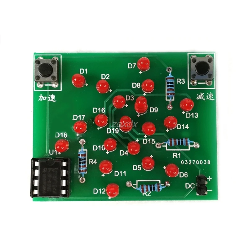 Электронная ветряная мельница 5 в постоянного тока Односторонняя PCB 