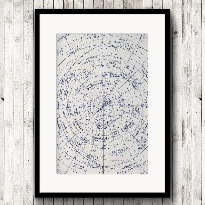 Star Chart Poster