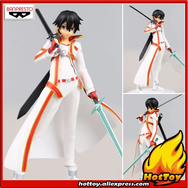 100% Original Banpresto Collection Figure - Kirito (Special Color Ver. White) from 100% Original Banpresto Collection Figure - Kirito (Special Color Ver. White) from