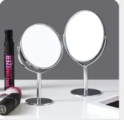Новое настольное косметическое зеркало, Европейское зеркало с двойным лицом, косметическое зеркало принцессы, простое модное зеркало
