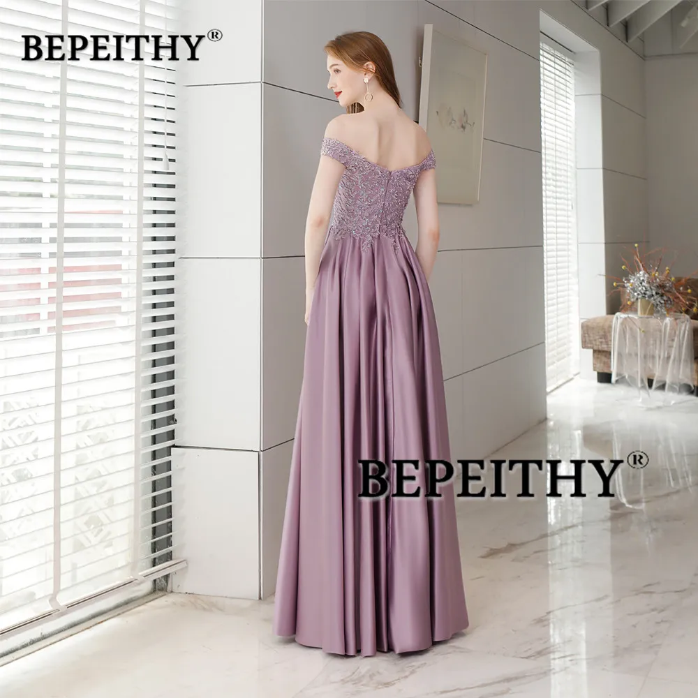 Robe De Soiree фиолетовое длинное вечернее платье длиной до пола, винтажное платье для выпускного вечера, Vestido De Longo