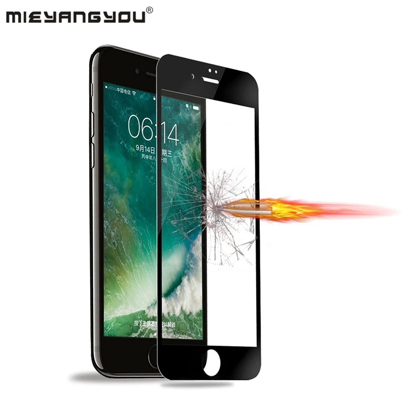 

9D Full Coverage Tempered Glass For iPhone X XS 8 6 6s Plus 7 Screen Protector Explosion Proof On XR XS Max 7 8 Protection Film