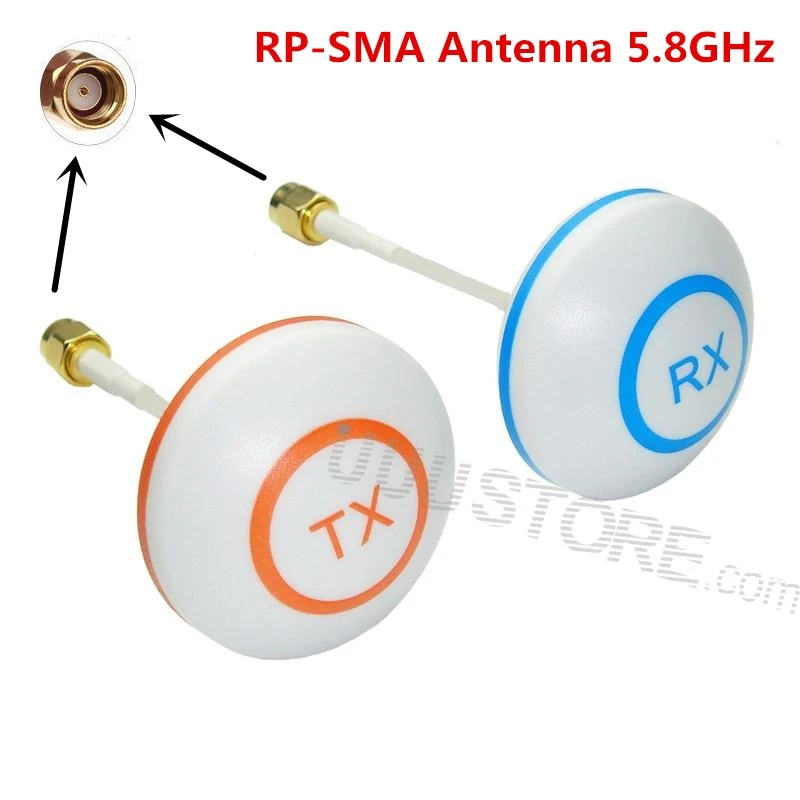 FPV 5 8 GHz всенаправленная антенна Клевер лист гриб комплект антенны с RP SMA вилкой
