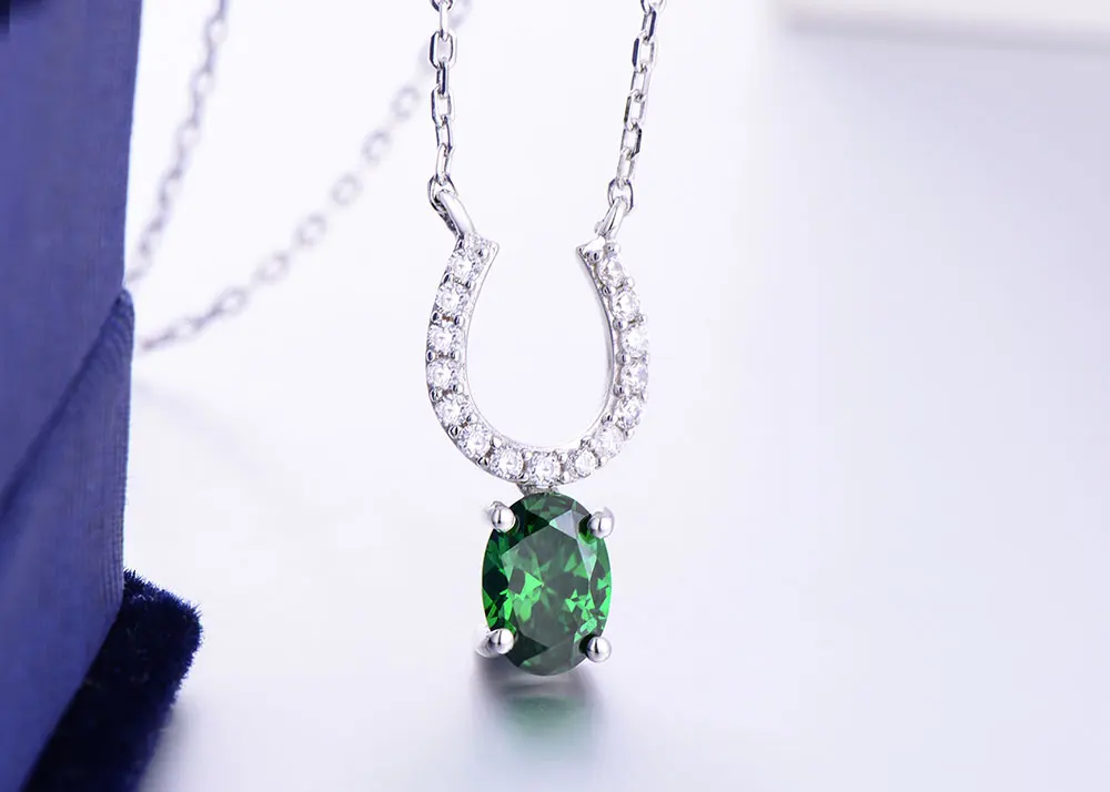 silver emerald pendants CANL00386SB-1 (2)