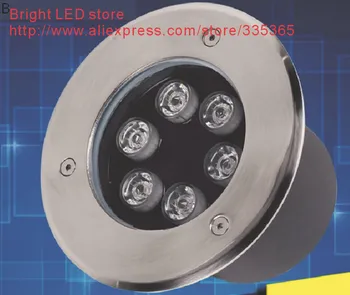 

waterproof 1 * 5w LED underground light white / warm white led under ground lamp 5w