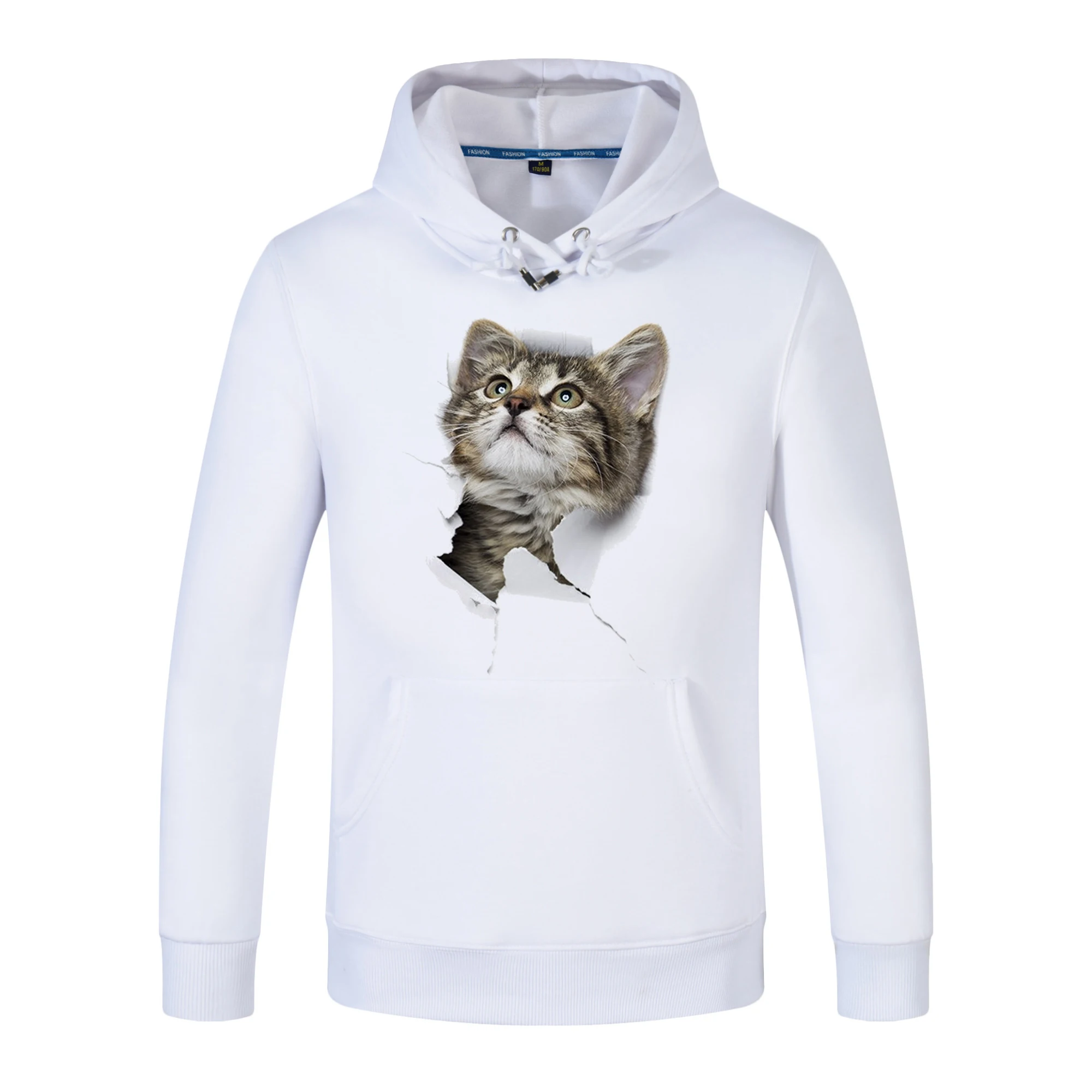 

Stefan janoski Cartoon Blend hoodie 3D Printed Cat oversize women's Sweatshirt Pullover Long Sleeve femme Hooded Sweatshirts Top