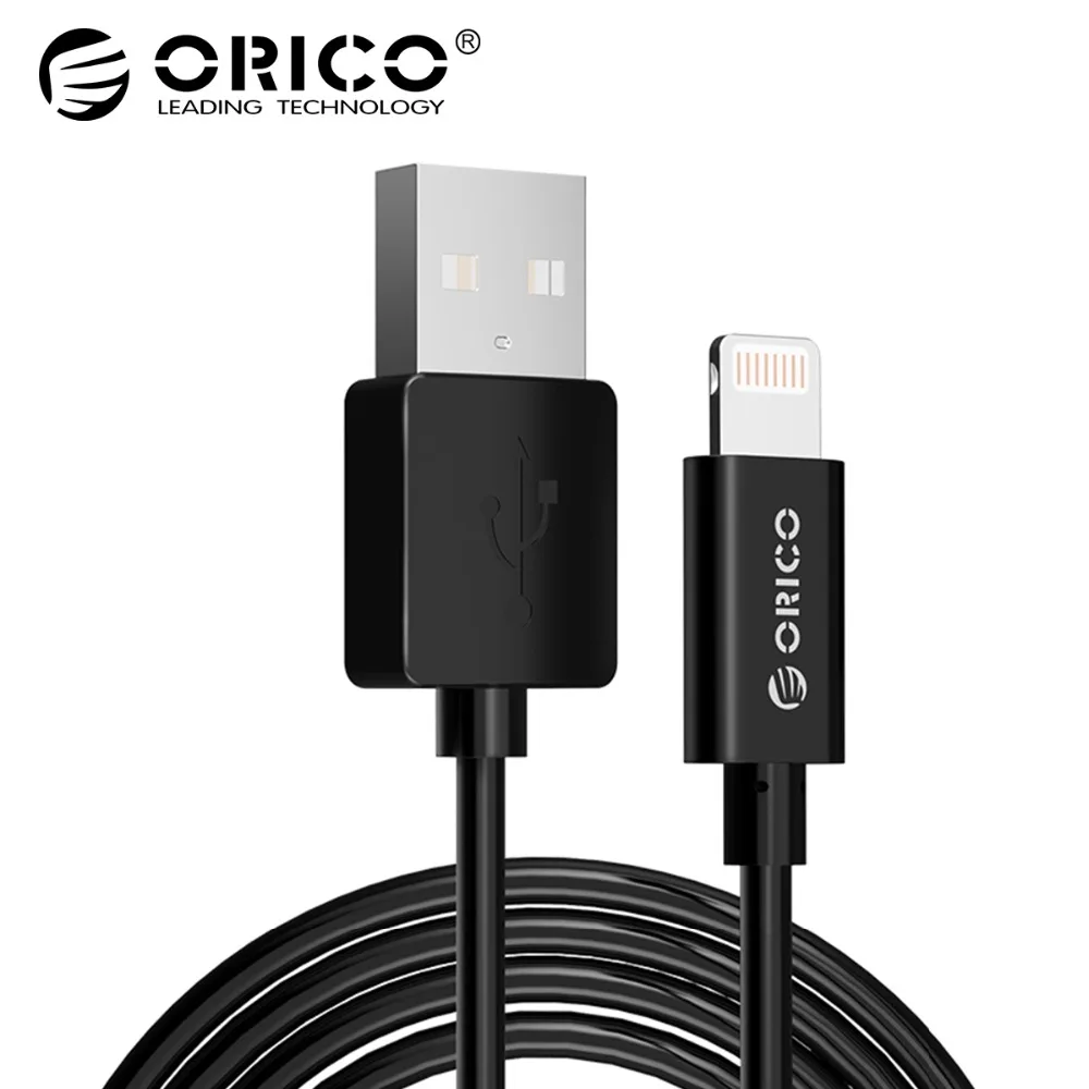 Goedkoop ORICO 2A snel opladen USB Verlichting Kabels Fast Charger kabel voor iPhone x 7 6 8 plus Data Kabel voor iPhone 5 5C 5 s 5SE iPad usb