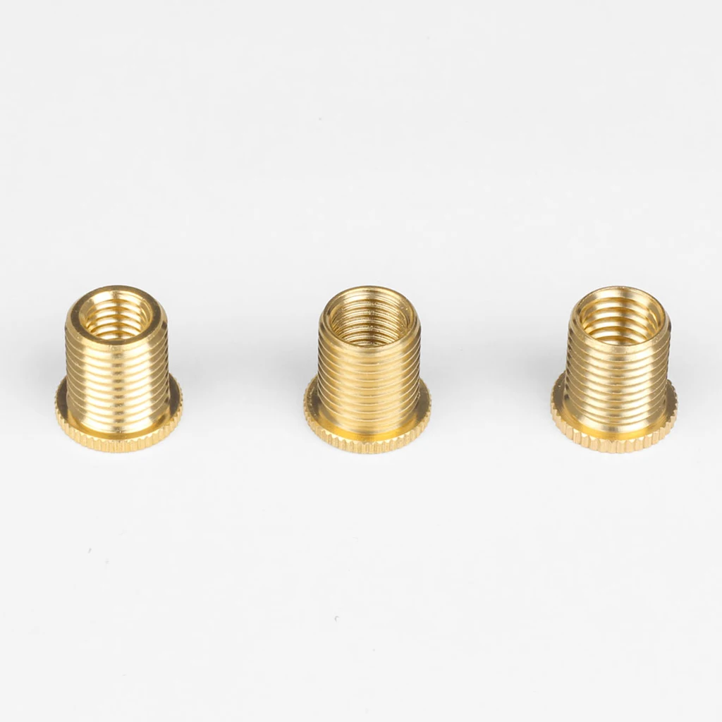 5pcs Universal Gear Shift Knob Head Thread Adapter Nuts Insert Set M10x1.25 for M12x1.25 Gear Shift Knob