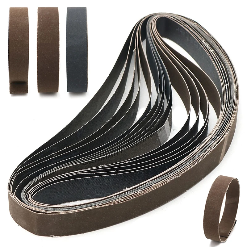 15Pcs  1'' x 30'' High Grit 600, 800,1000 Grit SC Sharpening & Polishing Belts Accessories