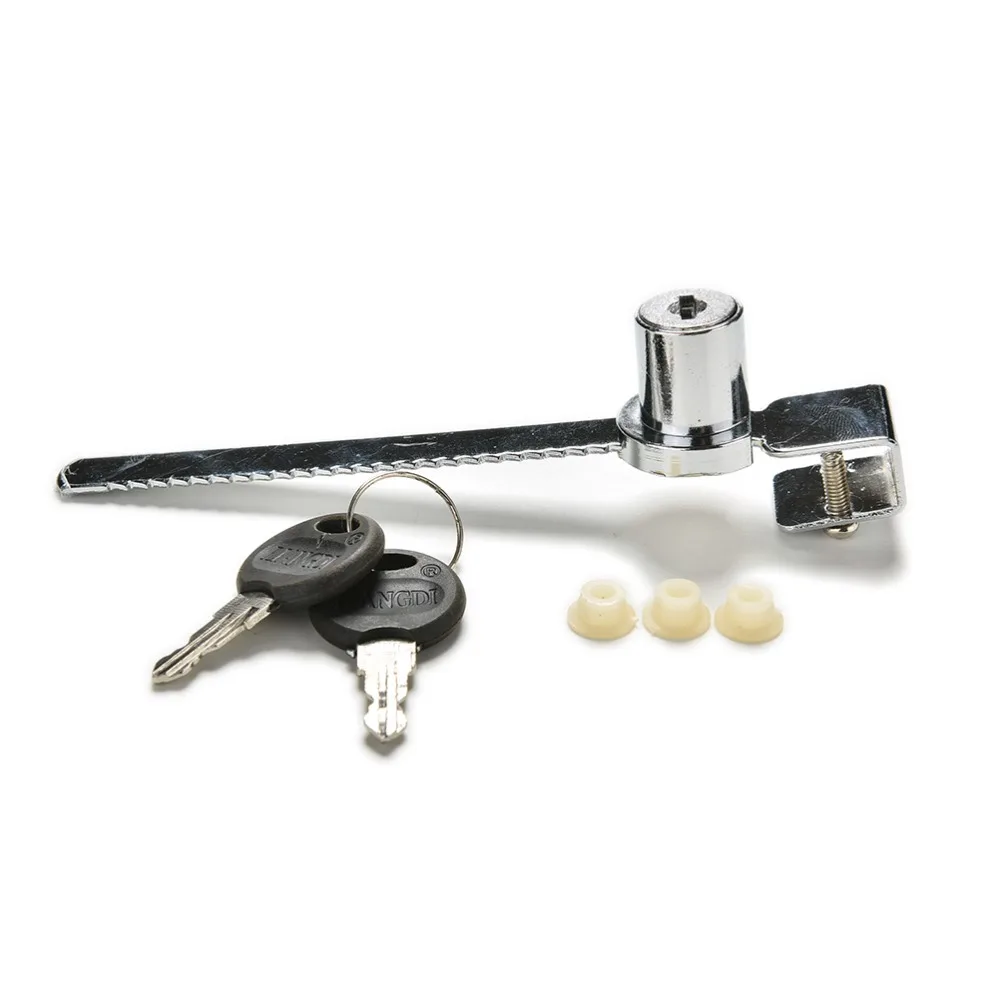 Durable Practical Cabinet Sliding Glass Door Lock With 2 Keys For