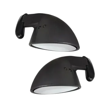 

1 Pair Black Universal Car Door Side Rear View Mirror Classic Vintage Accessories