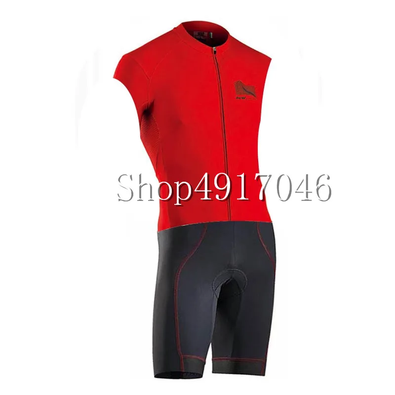 

NW Cycling Jersey Men Pro Team Triathlon Cycling Skinsuit Sleeveless Mountain MTB Road Bike Bicycle Jersey Ropa Ciclismo