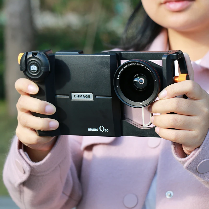 Ulanzi E image Magic Q30 смартфон видео клетка комплект стабилизатор Чехол w
