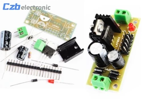 L7812 Шаг вниз 14 5 В 35 до 12 понижающий преобразователь DIY Kit Питание модуль