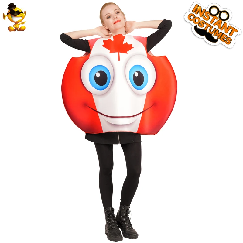 

DSPLAY Carnival Original Emoji Cosplay Party New Design Cute Fashionable Emoticon Unisex Fashion Country Smiling Face Costume