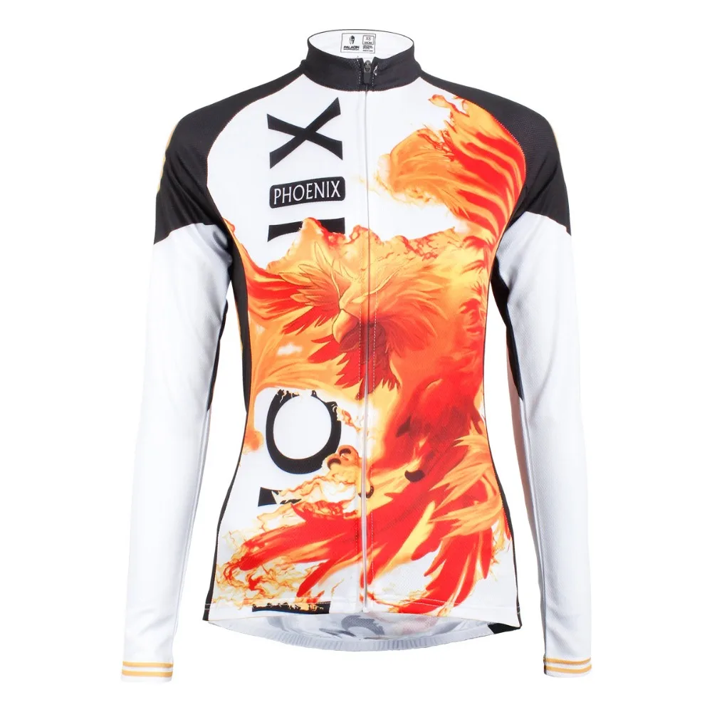 

PALADIN " Phoenix " Womens Long Sleeve Cycling Jersey Bike Shirt Cycling Clothing