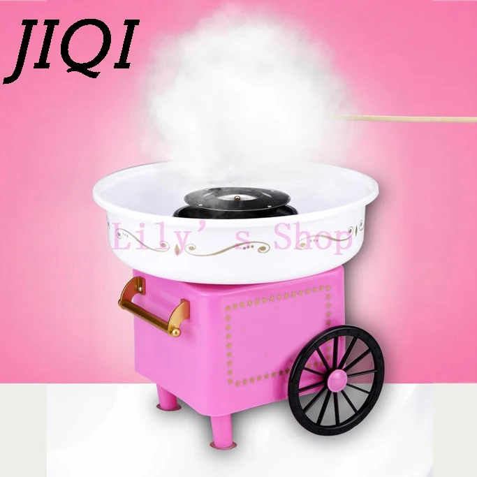 Electric DIY Sweet cotton candy maker mini portable candy Floss Spun Sugar machine girl boy kids gift 500w children's day EU US Electric DIY Sweet cotton candy maker mini portable candy Floss Spun Sugar machine girl boy kids gift 500w children's day EU US
